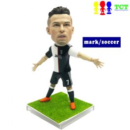 Mô hình tượng cầu thủ Marksoccer Ronaldo Juventus 19-20